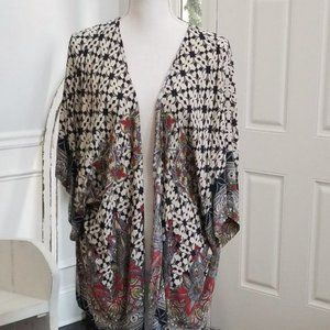 ITRO Colorful Kimono / Duster Size Medium